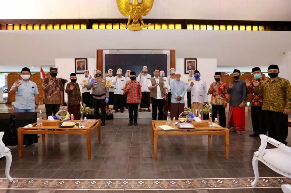 Pertemuan Bupati Anas dengan perwakilan Ormas Islam di Banyuwangi