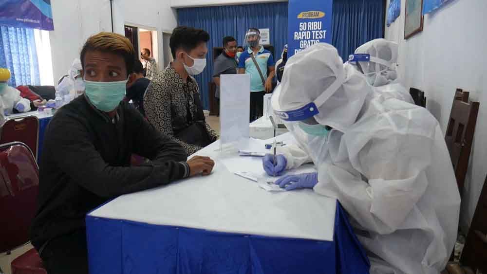 Ribuan Nelayan dan ABK di Pelabuhan Probolinggo Ikut Rapid Test