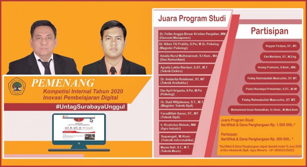 Lomba yang digelar Untag Surabaya