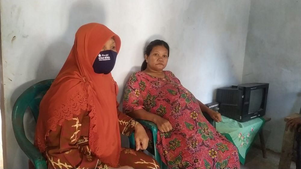 Siti Marlina menderita kista ovarium hingga belum dilakukan operasi