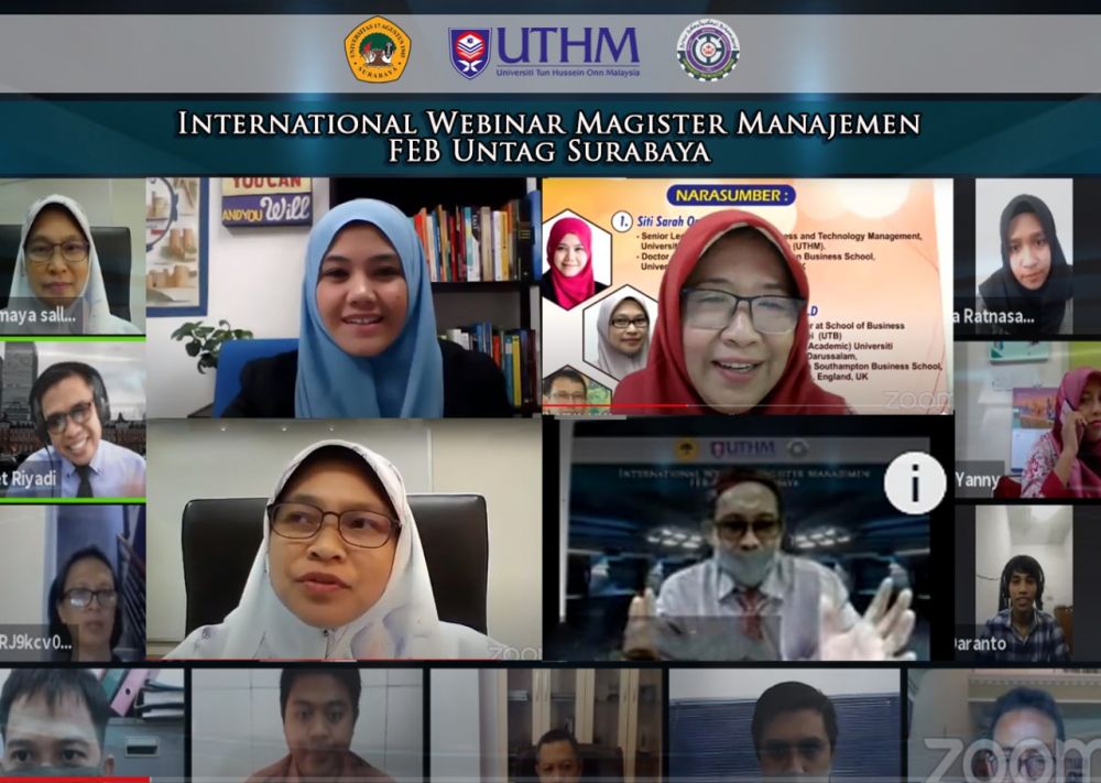 Tingkatkan Akademik, Kampus Surabaya ini Gelar Webinar Internasional