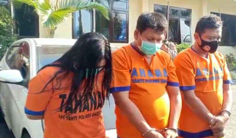 Ketiga pelaku pembobol ATM