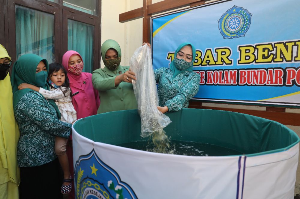 Pandemi Covid-19, PKK Ajak Warga Ponorogo Berkebun di Pekarangan