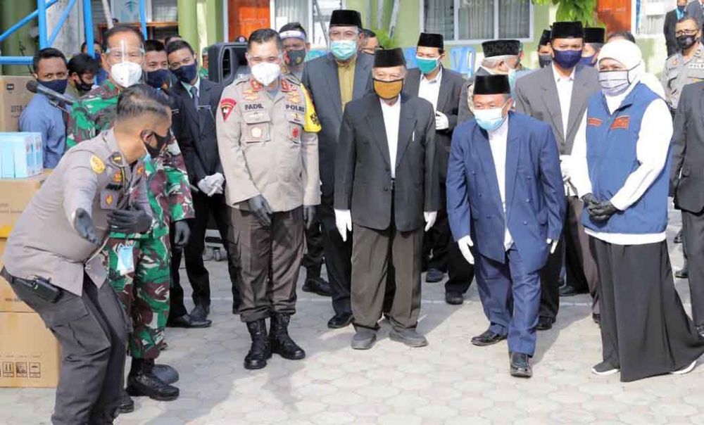 Gubernur Khofifah berkunjung ke Ponpes Gontor