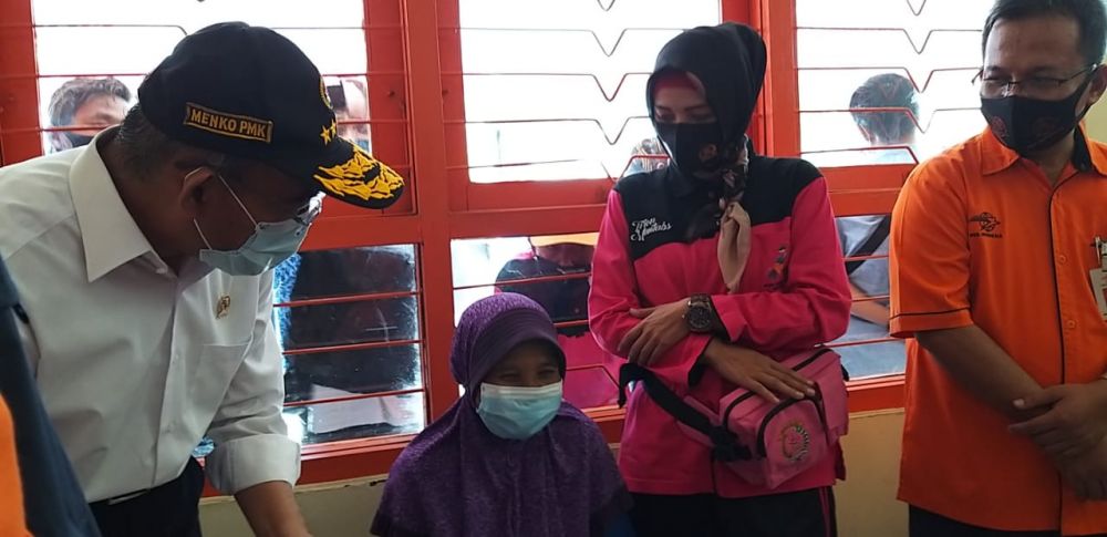 Menko PMK, Muhadjir Effendy saat di Madiun