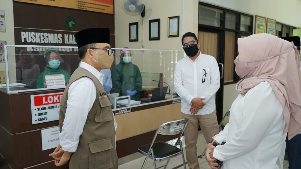 Bupati Anas tinjau Puskesmas Kalibaru Kulon