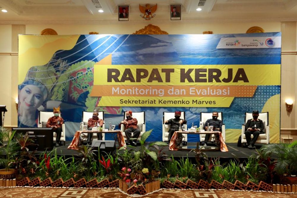 Kemenko Marves menggelar rapat kerja di Banyuwangi