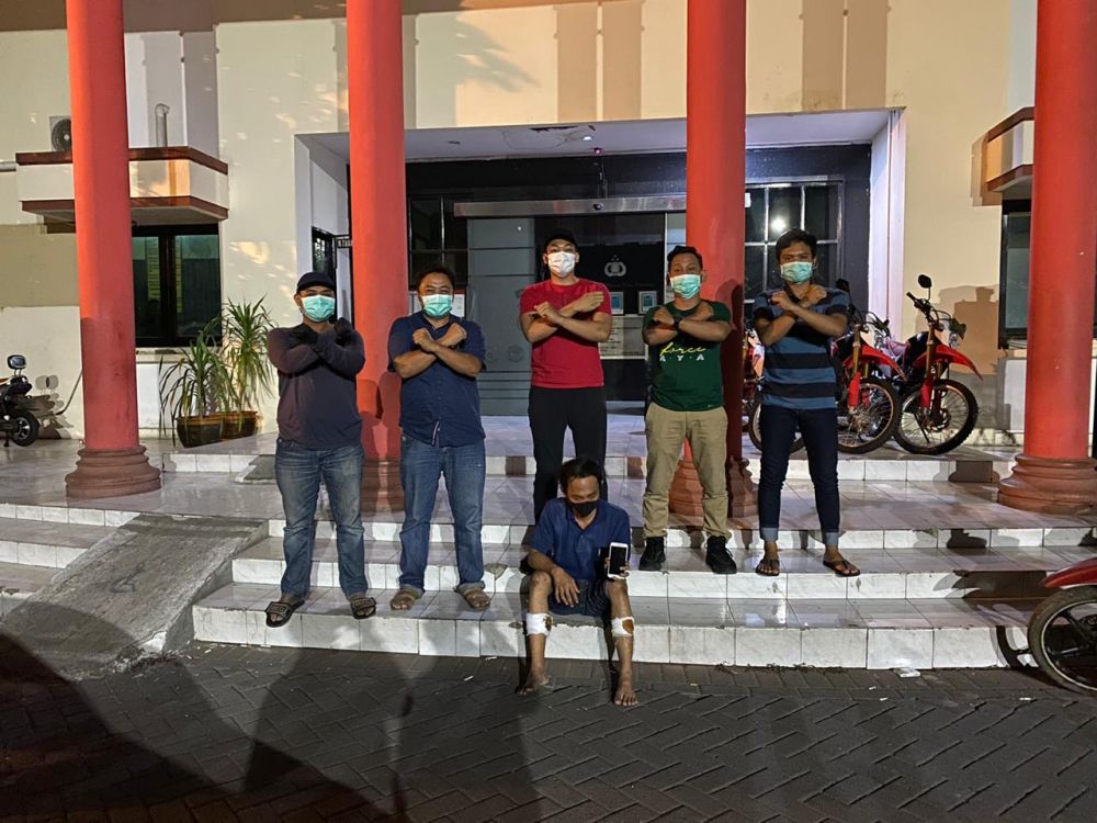 Tembakan Polisi Lumpuhkan Buronan Jambret 31 TKP di Surabaya