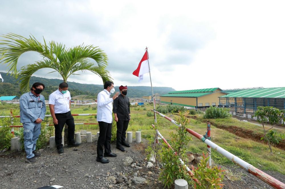 Bupati Anas kunjungi lokasi pembangunan pabrik kereta di Banyuwangi