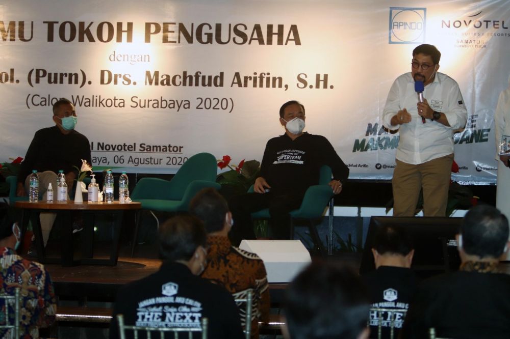 Machfud Arifin dan para pengusaha di Surabaya