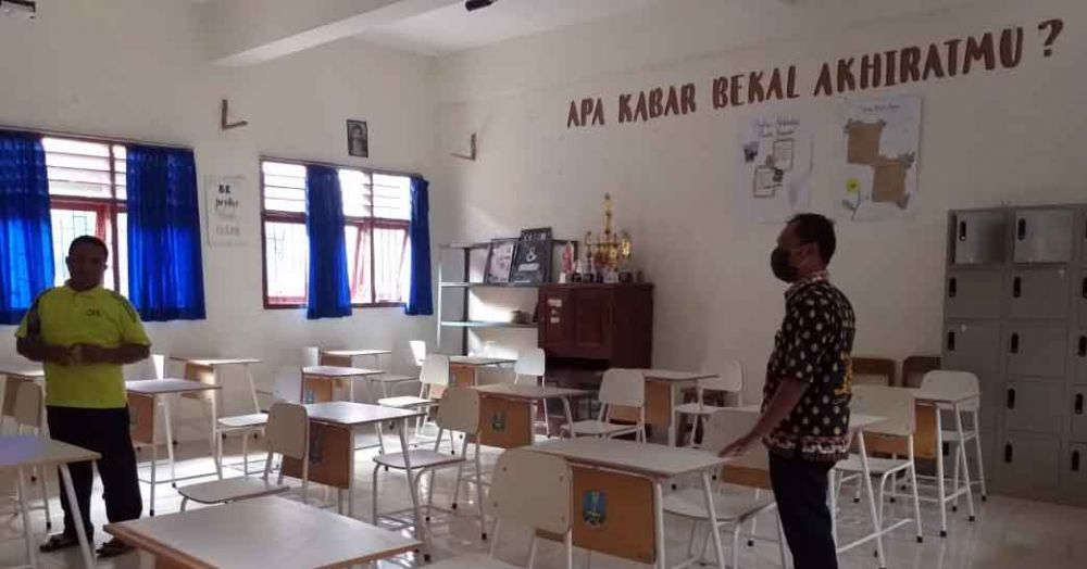 Persiapan pembelajaran tatap muka di Ponorogo