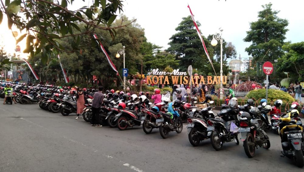 Kunjungan wisatawan di Kota Batu