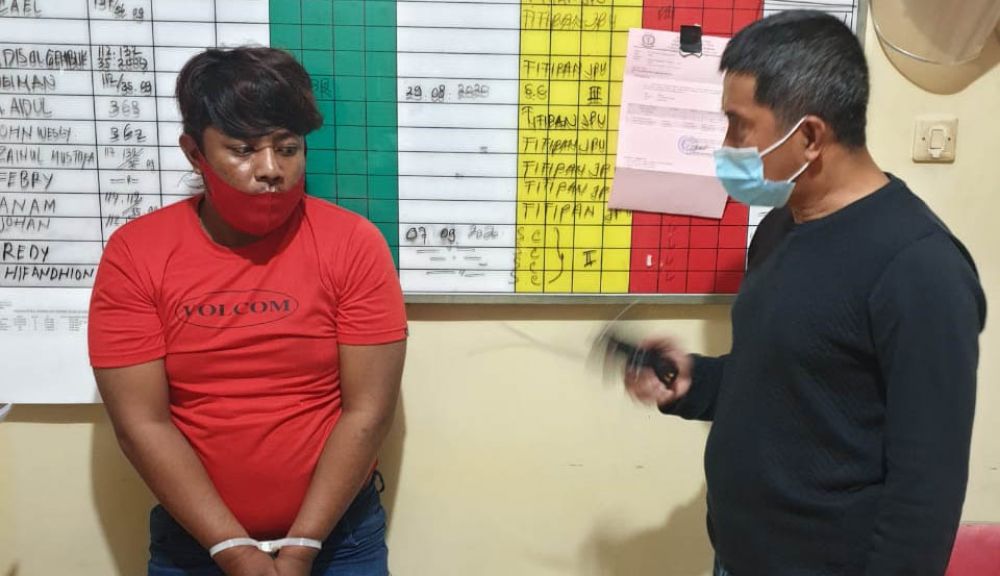 Dwi Agus Wijaya ditangkap Polsek Wiyung