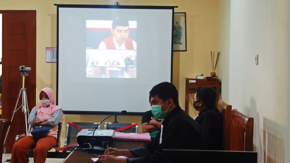 Persidangan pembunuh Rosidah di PN Banyuwangi