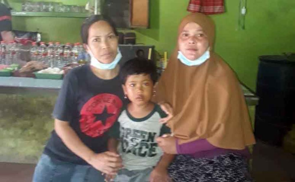 Bocah perempuan yang hilang telah ditemukan