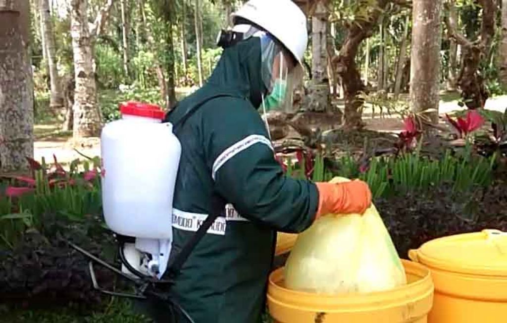 Penanganan limbah selama masa karantina