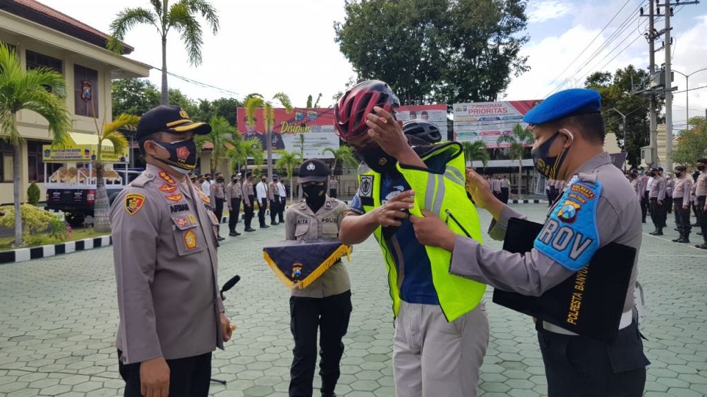 Polresta Banyuwangi Bentuk Komunitas Peduli Penegak Disiplin Covid-19
