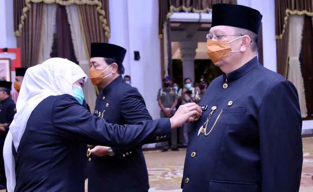 Teno Maju Pilwali Pasuruan 2020, Gubernur Lantik Ardo Sahak Jadi Pjs