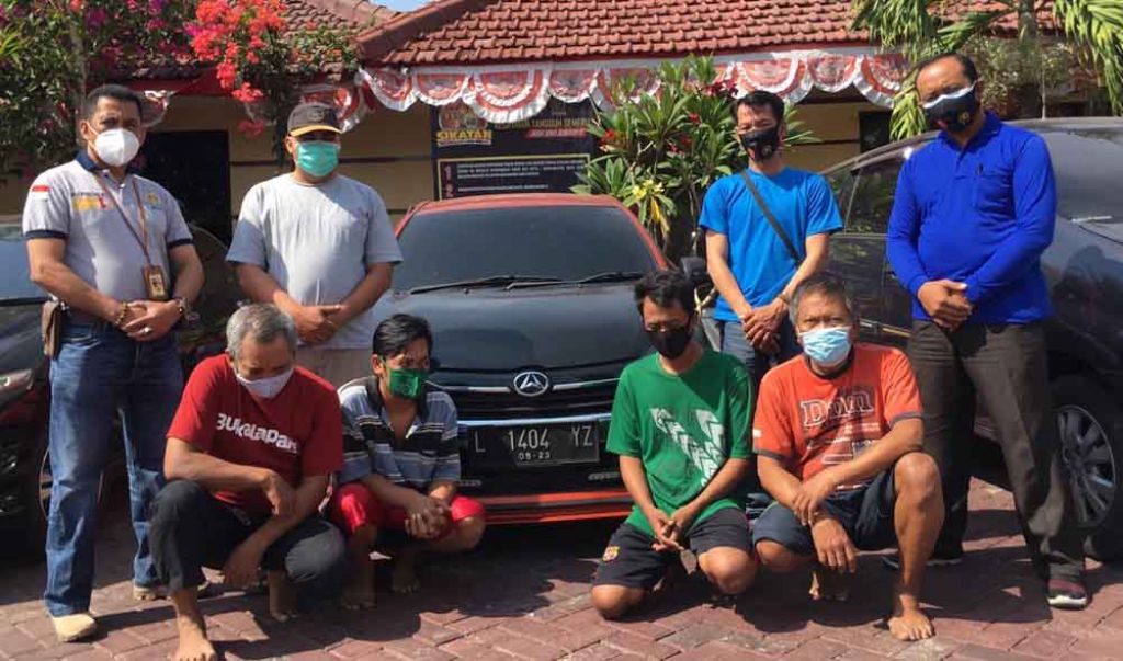 Sindikat Penggelapan hingga Penadah Mobil Dibongkar, 4 Pelaku Dibekuk