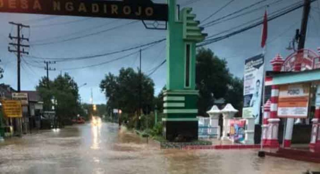 Kecamatan Ngadirojo, Pacitan terendam banjir