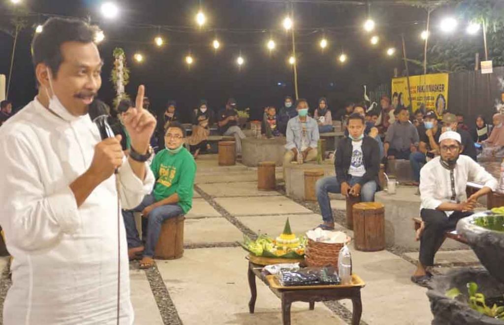 Cabup Qosim dialog dengan warga