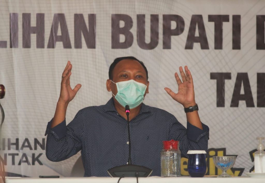 Ketua KPU Kabupaten Gresik, Akhmad Roni