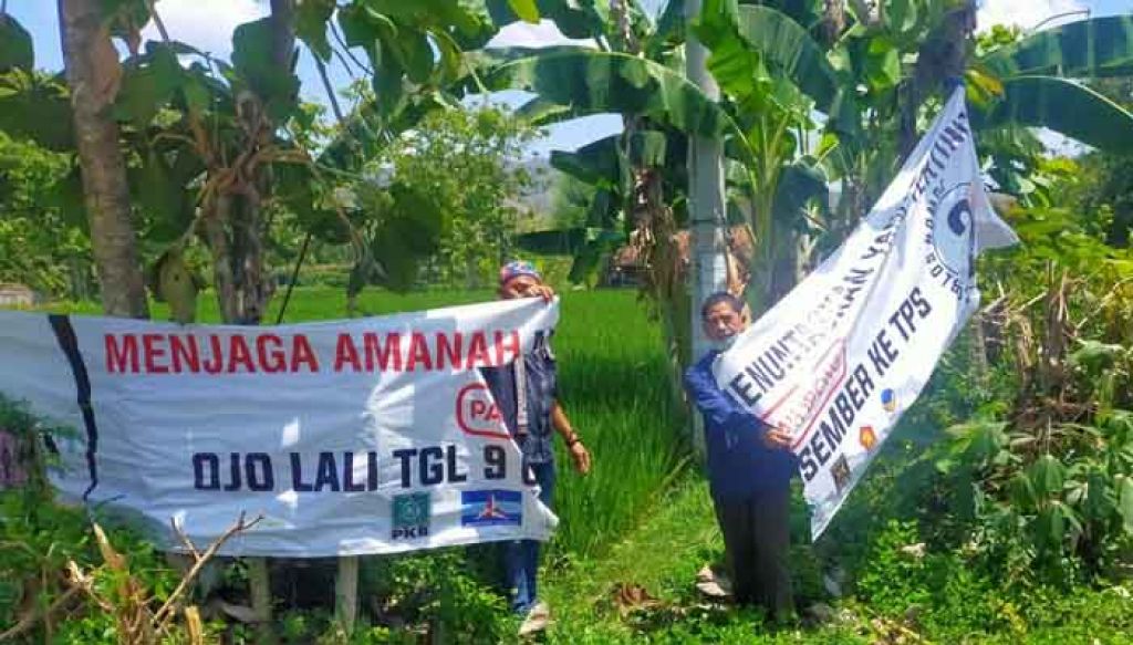 5 Baliho Diduga Dirusak, Ipong: Ada Bekas Pisau