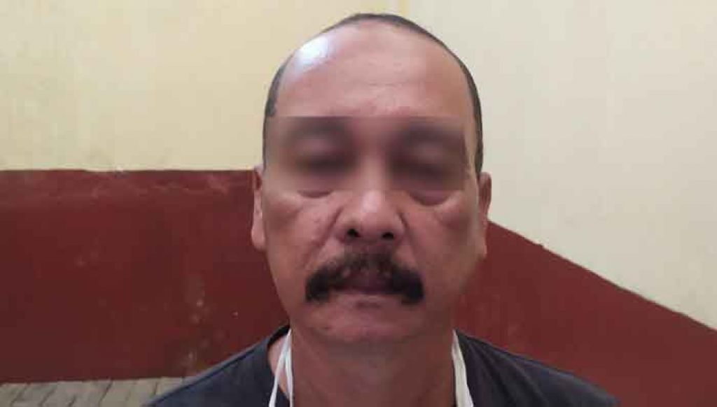 Pelaku yang diamankan polisi