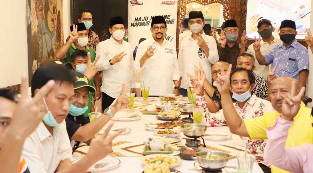 Machfud Arifin dan 8 partai 