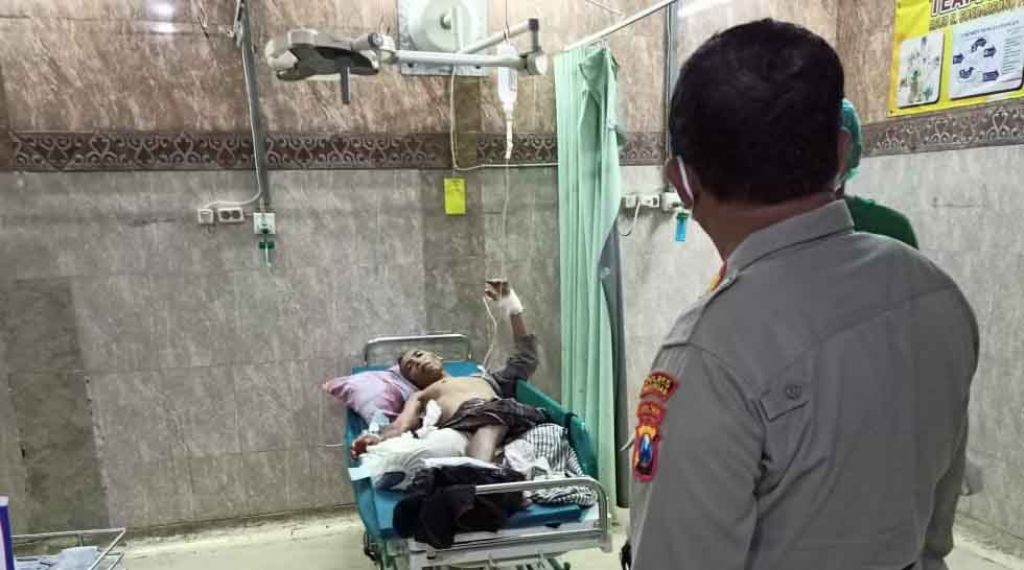 Korban tewas saat dirawat di rumah sakit