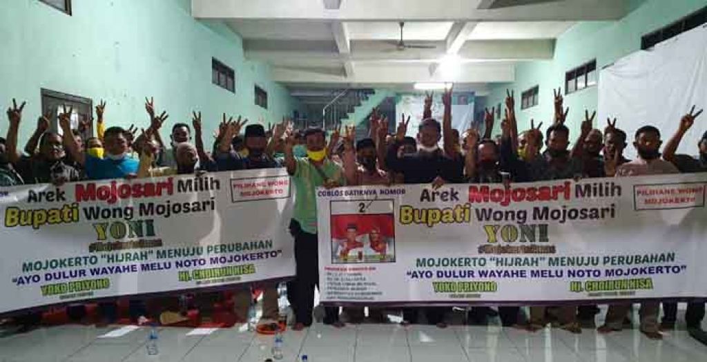 Warga Mojosari Dukung dan Siap Menangkan Yoko-Nisa