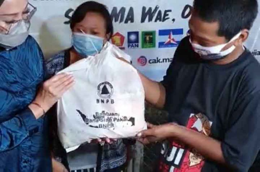 Bantuan Pangan BNPB Disoal, Lucy: Ini Sosial Tidak Memandang Politik