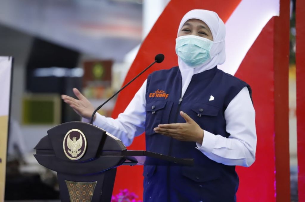 Khofifah Apresiasi Polisi Ungkap Sindikat Kurir Sabu 21 Kg di Surabaya