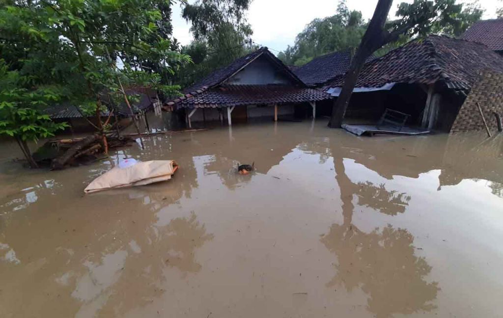 Banjir di Dawarblandong, Kabupaten Mojokerto