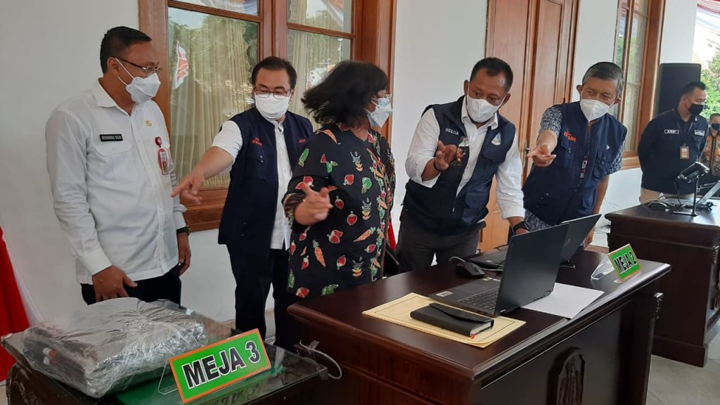 Grahadi jadi tempat vaksinasi Covid-19 perdana di Jatim