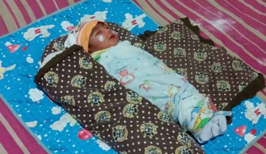 Bayi yang ditemukan pasutri di ladang tebu