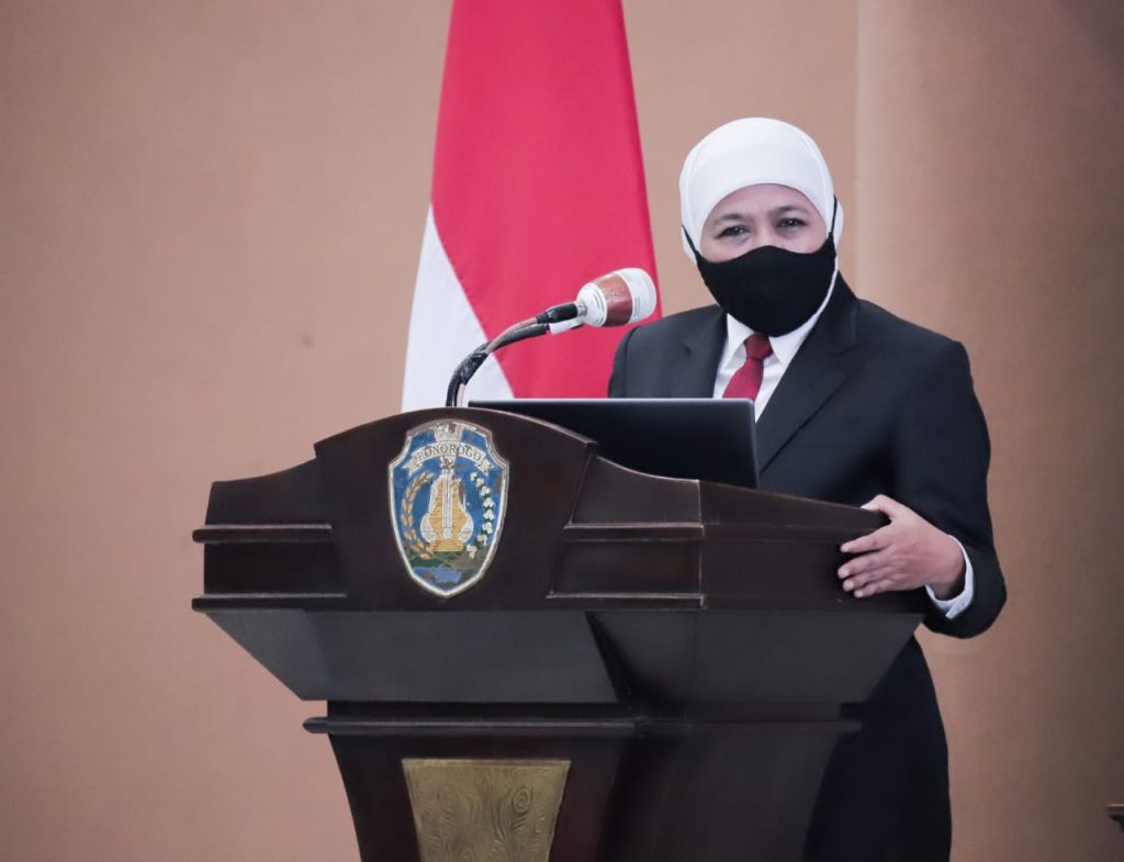 Gubernur Jawa Timur, Khofifah Indar Parawansa di Ponorogo