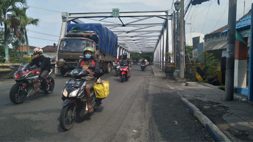 Jembatan Kedunglarangan Pasuruan kembali dibuka