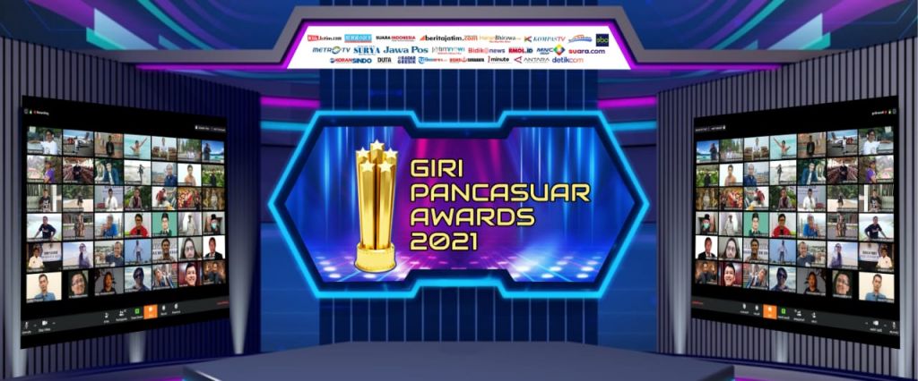 Puncak HPN 2021 yang digelar PWI Gresik