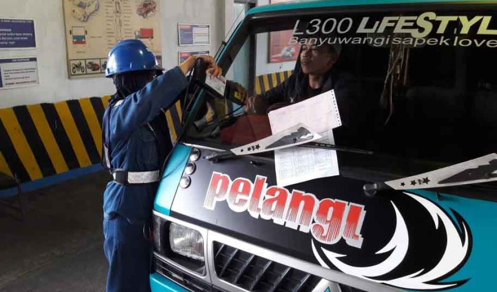 Pendaftaran dan pembayaran uji KIR di Banyuwangi melalui online