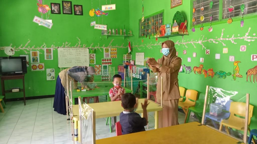Kota Mojokerto siap laksanakan uji coba pembelajaran  tatap muka untuk Paud dan TK