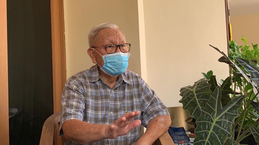 Mantan Kepala Kamar Mesin Kapal Selam KRI Nanggala-402, Laksamana TNI (Purn) Frans Wuwung