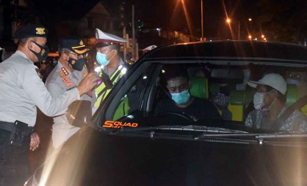 Penyekatan Arus Balik, Seorang Pengendara asal Sidoarjo Reaktif Covid-19