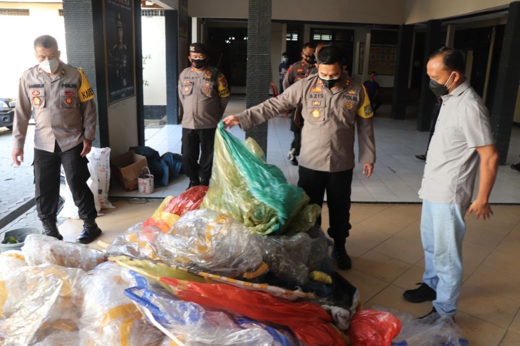 Balon udara yang disita