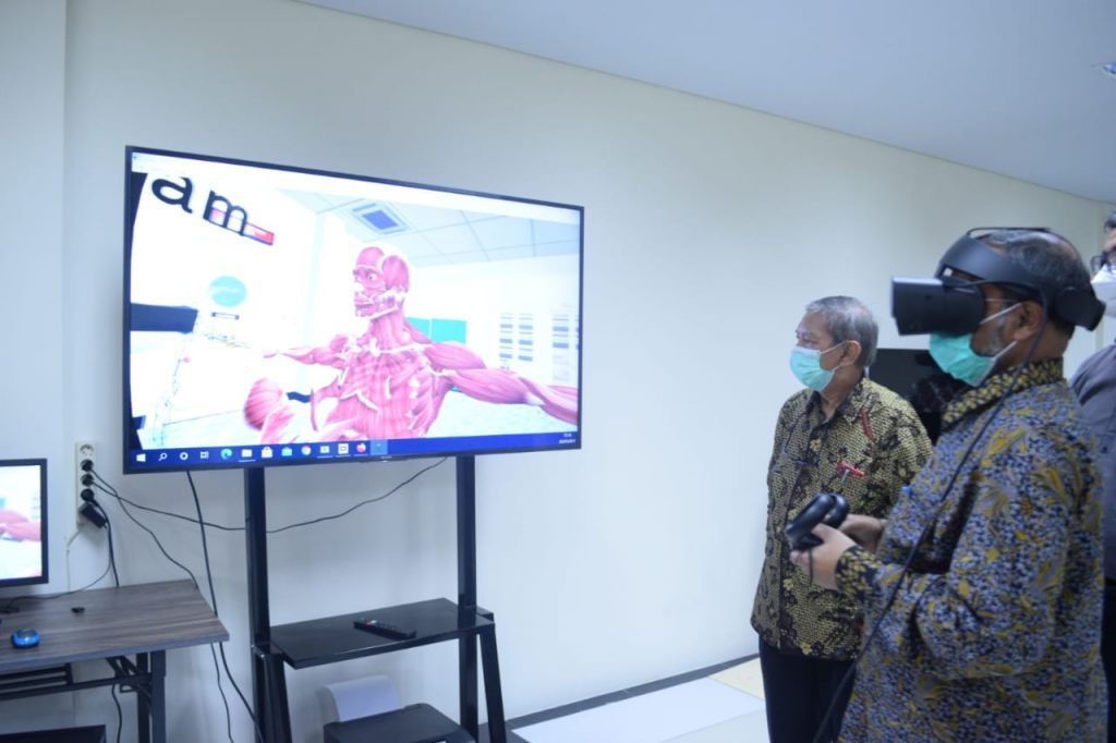 Duta Besar India untuk Indonesia, Shri Manoj K. Bharti saat berkunjung ke Unusa