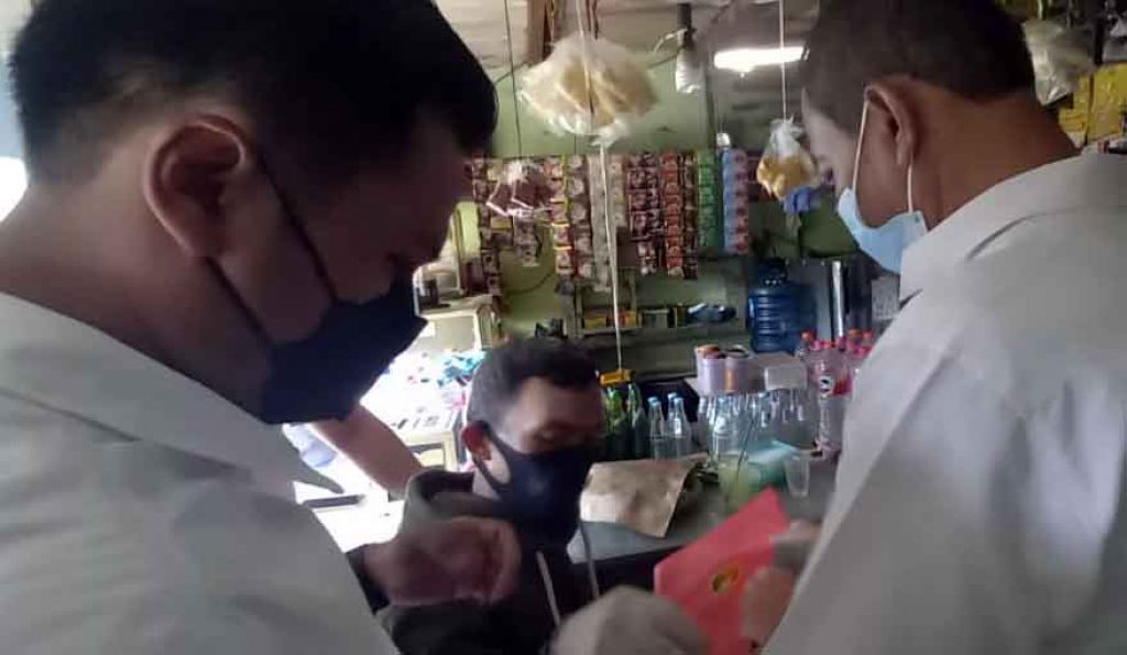 Penangkapan pelaku di rumah kontrakannya