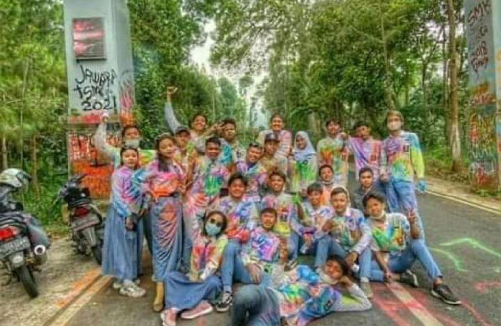 Tangkapan layar video yang viral