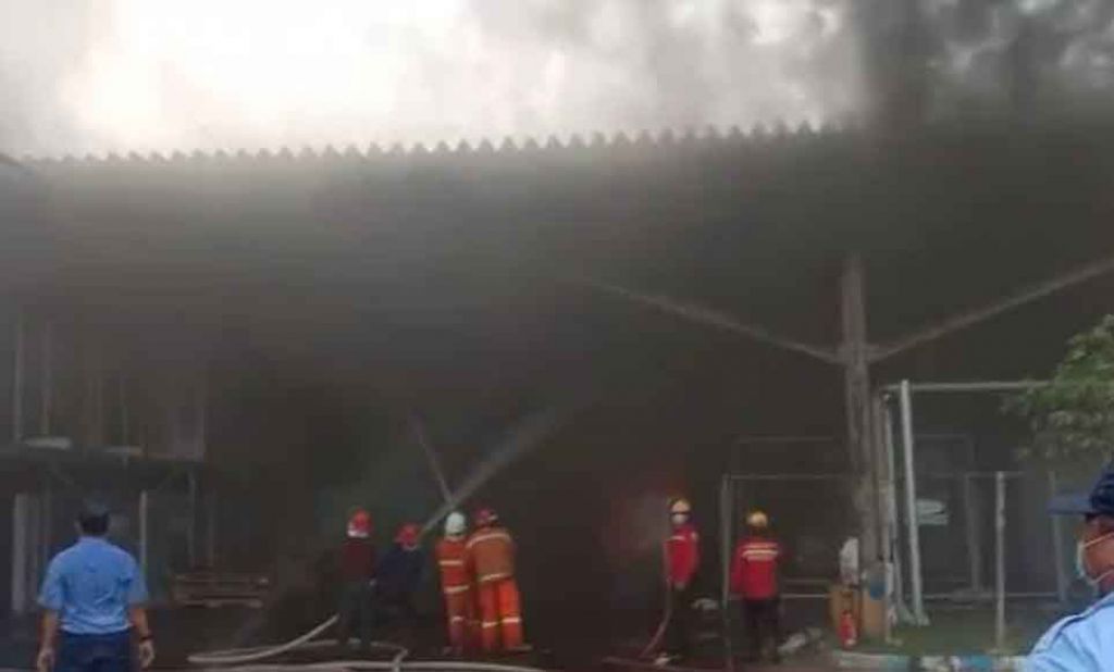 Terbakarnya Pabrik PT Mertex di Mojokerto, Polisi Periksa 3 Saksi