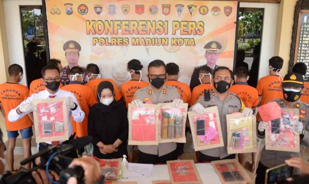 Operasi Tumpas Narkoba Semeru, 7 Napi Lapas Madiun Jadi Pengedar dan Pengguna