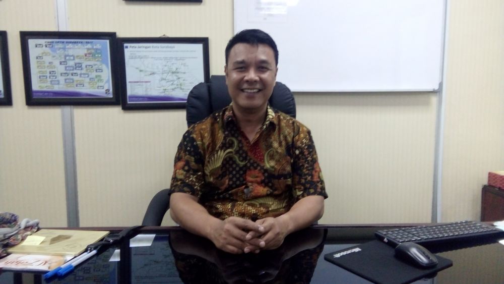 Kepala Dinkominfo Kota Surabaya, M Fikser 